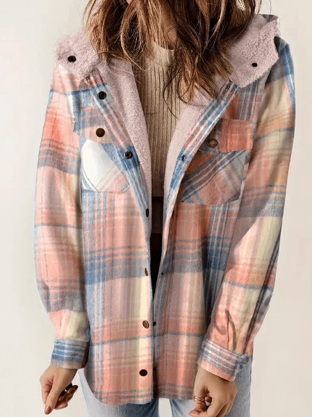 Solstice - Hooded Flannel Coat