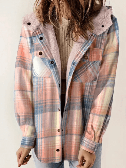 Solstice - Hooded Flannel Coat