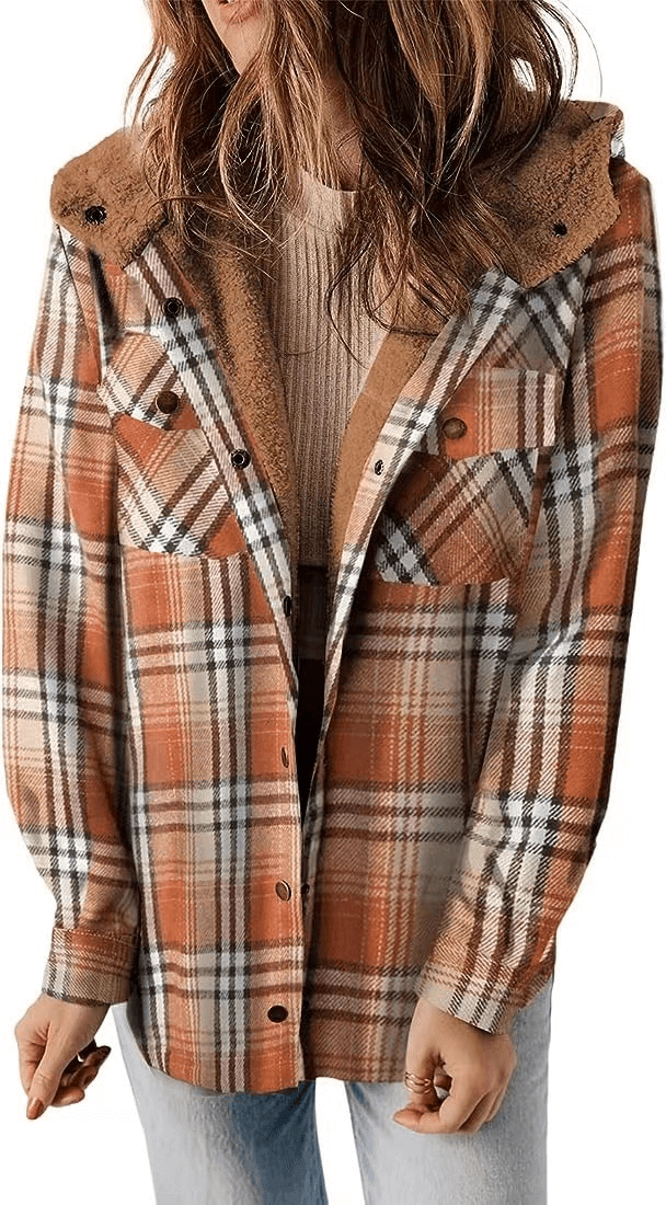 Solstice - Hooded Flannel Coat