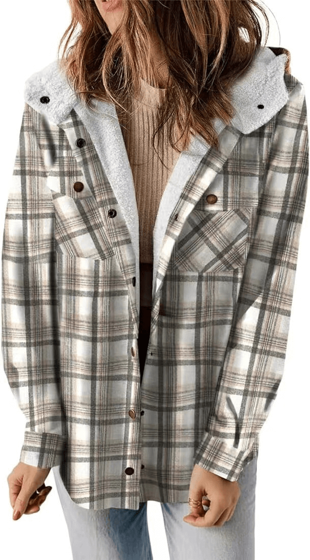 Solstice - Hooded Flannel Coat